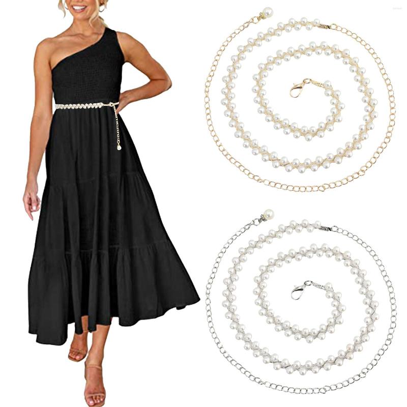Belts Y2K Pearl Metal Waist Chain For Women Beads Gold Silver Vintage Sweet Waistband Dress Fashion Body Accessories
Belts Y2K Pearl Metal Waist Chain For Women Beads Gold Silver Vintage Sweet Waistband Dress Fashion Body Accessories