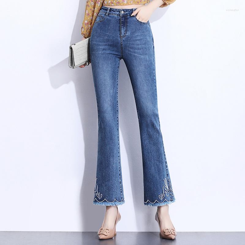 Women's Jeans Slim Women Clothing High Waist 2022 Autumn And Tall Flared Trousers Stitching Fringed Cropped, Blue
Women's Jeans Slim Women Clothing High Waist 2022 Autumn And Tall Flared Trousers Stitching Fringed Cropped, Blue