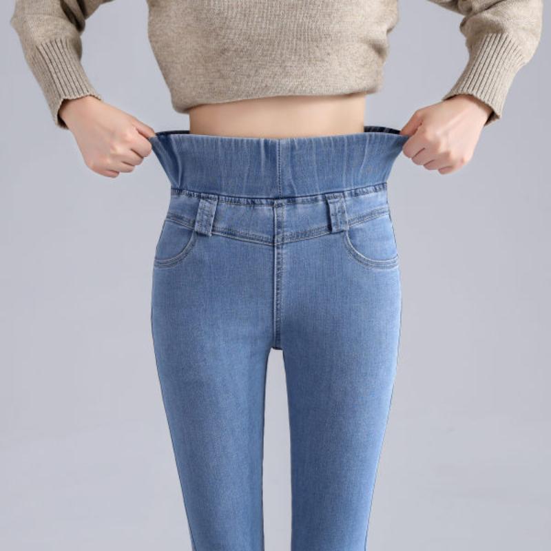 Women's Jeans Stretch Women's Skinny Spring Slim Washed Vintage Pencil Pants Casual Fashion Denim Trousers Super Stretchy, Vintage blue
Women's Jeans Stretch Women's Skinny Spring Slim Washed Vintage Pencil Pants Casual Fashion Denim Trousers Super Stretchy, Vintage blue