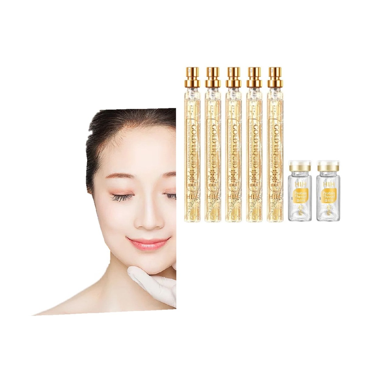 Other Health & Beauty Items Moxie Girlz Gold Protein Peptide Repair Combination 6 Item Set Moisturize Tighten Nourish more radiant skin
Other Health & Beauty Items Moxie Girlz Gold Protein Peptide Repair Combination 6 Item Set Moisturize Tighten Nourish more radiant skin