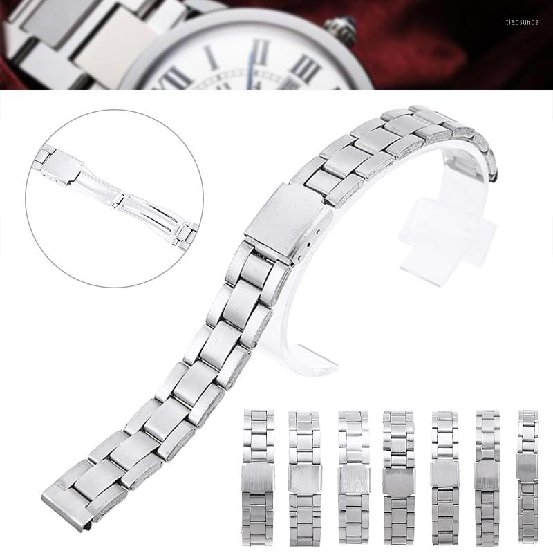 Watch Bands 12/14/16/18/20/22/24mm Stainless Steel Band Women Men Universal Straight End Strap Sport Luxury Bracelet
Watch Bands 12/14/16/18/20/22/24mm Stainless Steel Band Women Men Universal Straight End Strap Sport Luxury Bracelet