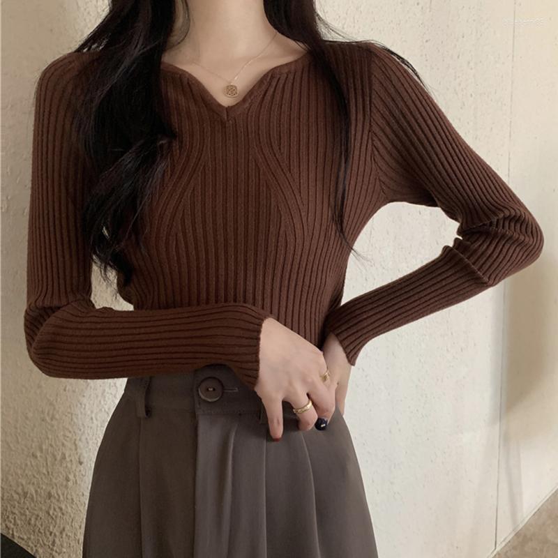 Women's Sweaters 2022 Autumn Knitted Crop Sweater Women Long Sleeve Top V-Neck Casual Fashion Slim Short Womens Pullover Jersey Mujer, Black
Women's Sweaters 2022 Autumn Knitted Crop Sweater Women Long Sleeve Top V-Neck Casual Fashion Slim Short Womens Pullover Jersey Mujer, Black