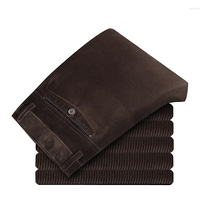 Men's Pants Mens Autumn Winter Straight Business Casual Long Trousers Man High Waist Corduroy Middle-aged Thick Size 29-40, As photo show
Men's Pants Mens Autumn Winter Straight Business Casual Long Trousers Man High Waist Corduroy Middle-aged Thick Size 29-40, As photo show
