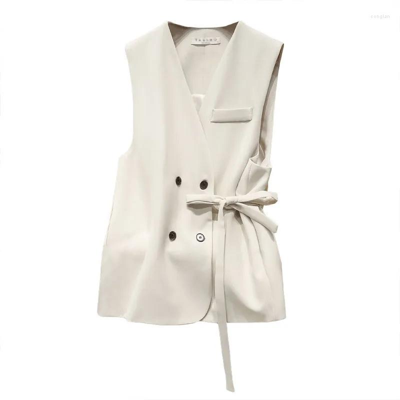 Women's Vests Spring And Autumn Suit Vest Women Korean Style Jacket Short Thin Section Outer Wear Versatile Sleeveless Waistcoat, Black
Women's Vests Spring And Autumn Suit Vest Women Korean Style Jacket Short Thin Section Outer Wear Versatile Sleeveless Waistcoat, Black