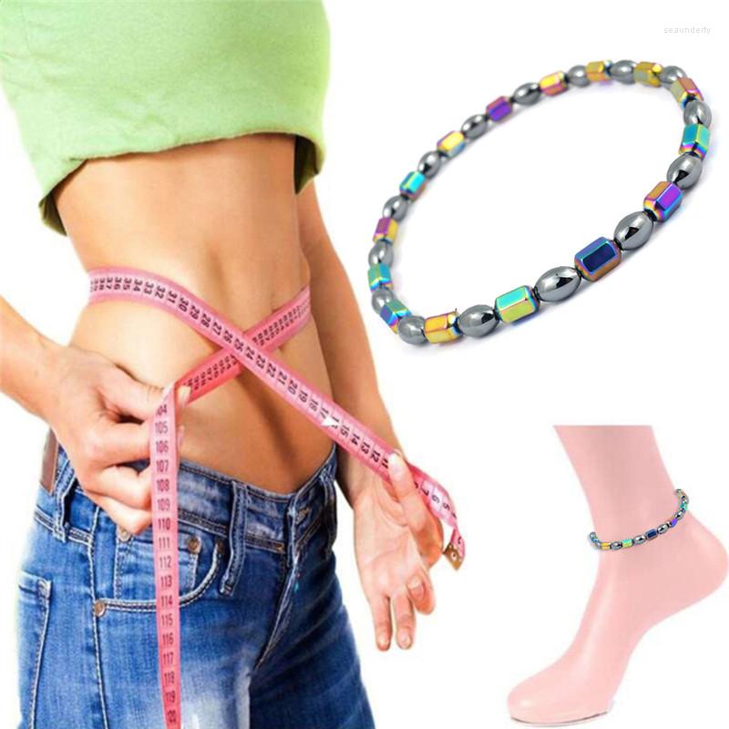 Anklets Trendy Healthy Care Weight Loss Anklet Magnet Bracelets For Foot Magnetic Hematite Elastic Bracelet Jewelry
Anklets Trendy Healthy Care Weight Loss Anklet Magnet Bracelets For Foot Magnetic Hematite Elastic Bracelet Jewelry