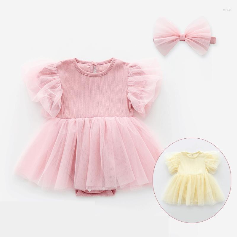 Girl Dresses Girl's Summer Dress Baby Birthday Party Princess Solid Lace Short Sleeve O Neck Outfits For Romper 0-18mGirl's, Pink
Girl Dresses Girl's Summer Dress Baby Birthday Party Princess Solid Lace Short Sleeve O Neck Outfits For Romper 0-18mGirl's, Pink