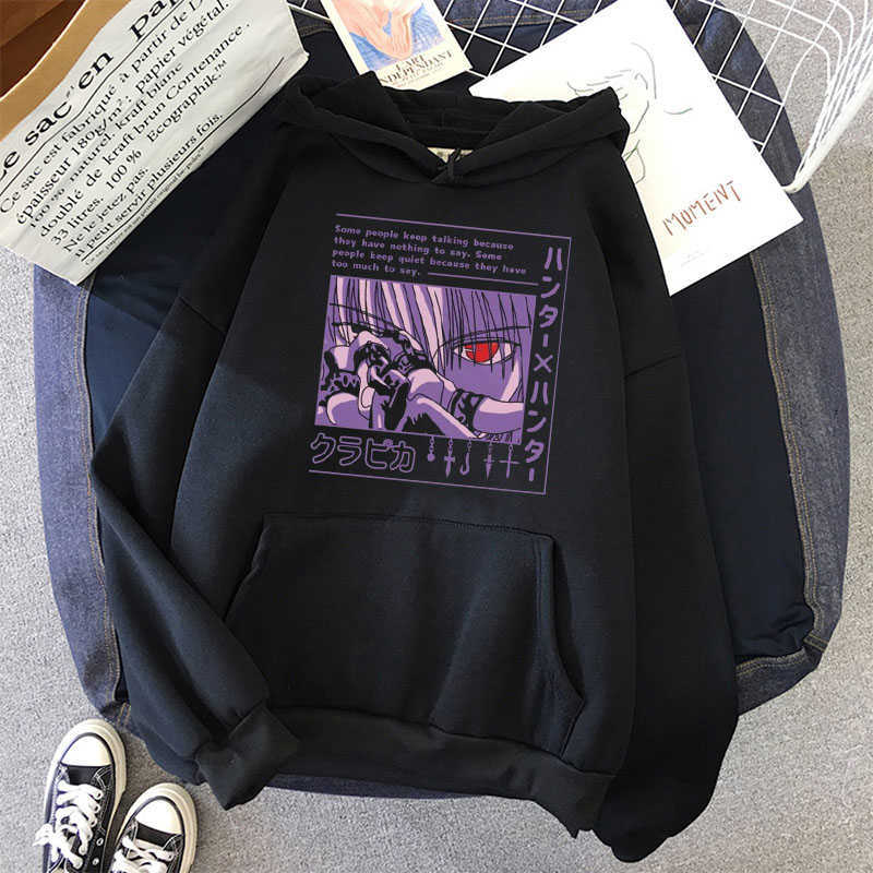 Men's Hoodies Sweatshirts Hunter X Hunter Japan Anime Hoodies Women Sweatshirt Killua Zoldyck Black Hooded Oversized Hoodie Streetwear Tops Female Clothes T221008, Hoodie 32
Men's Hoodies Sweatshirts Hunter X Hunter Japan Anime Hoodies Women Sweatshirt Killua Zoldyck Black Hooded Oversized Hoodie Streetwear Tops Female Clothes T221008, Hoodie 32