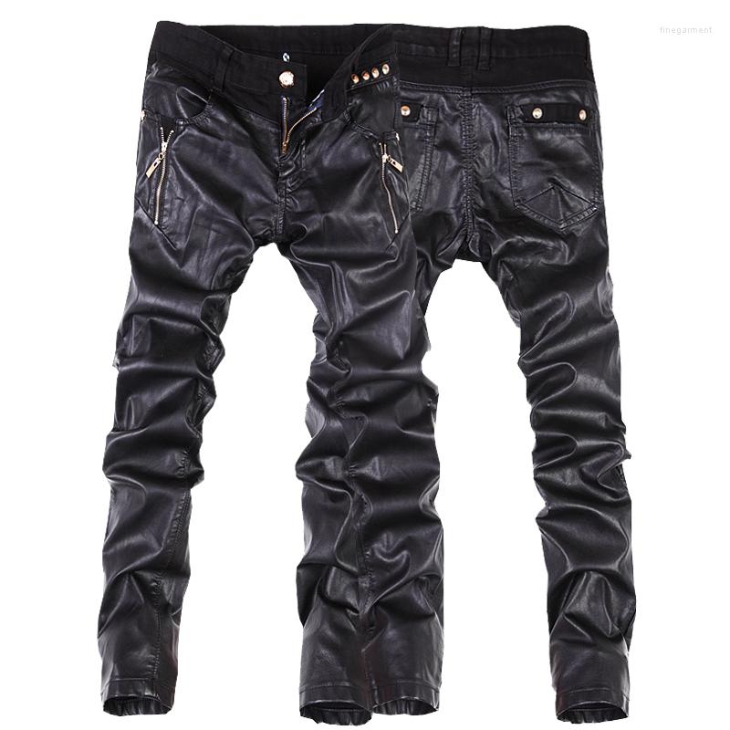 Men's Pants Fashion Men Leather Slim Fit Skinny Jeans Motorcycle Trousers Size 28-36 B104, Picture shown
Men's Pants Fashion Men Leather Slim Fit Skinny Jeans Motorcycle Trousers Size 28-36 B104, Picture shown