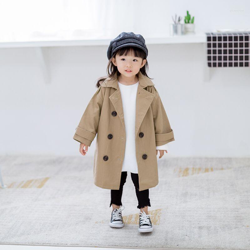 Jackets DFXD England Style 2022 Spring Children Girls Boys Jacket Coat Khaki Double-breasted Long Sleeve Outwear Baby Coats 2-8Years
Jackets DFXD England Style 2022 Spring Children Girls Boys Jacket Coat Khaki Double-breasted Long Sleeve Outwear Baby Coats 2-8Years