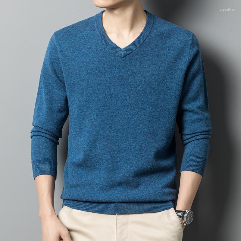 Men's Sweaters Mens Cashmere Wool Knit Clothing Autumn & Winter Thick Solid Color Sweater Male Long Sleeve Warm Pure Jumpers, Navy blue
Men's Sweaters Mens Cashmere Wool Knit Clothing Autumn & Winter Thick Solid Color Sweater Male Long Sleeve Warm Pure Jumpers, Navy blue