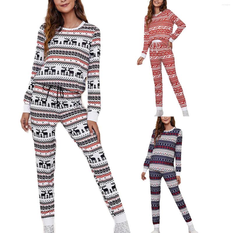Women' Two Piece Pants Hirigin 3 Colors Fashion 2Pcs Women Christmas Loungewear Stripe Long Sleeves Tops Drawstring Waist Sleepwear For
Women' Two Piece Pants Hirigin 3 Colors Fashion 2Pcs Women Christmas Loungewear Stripe Long Sleeves Tops Drawstring Waist Sleepwear For
