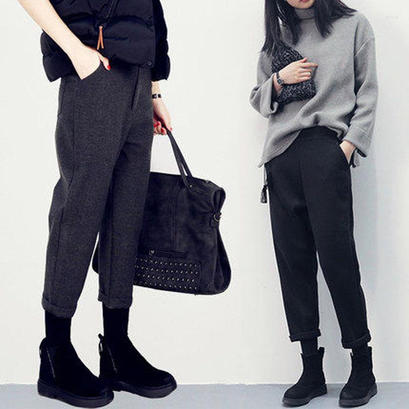 Women' Pants Woolen Women' Autumn And Winter Nine-point Harem Loose Large Size Small Feet Carrot Korean Wide-leg, Gray
Women' Pants Woolen Women' Autumn And Winter Nine-point Harem Loose Large Size Small Feet Carrot Korean Wide-leg, Gray