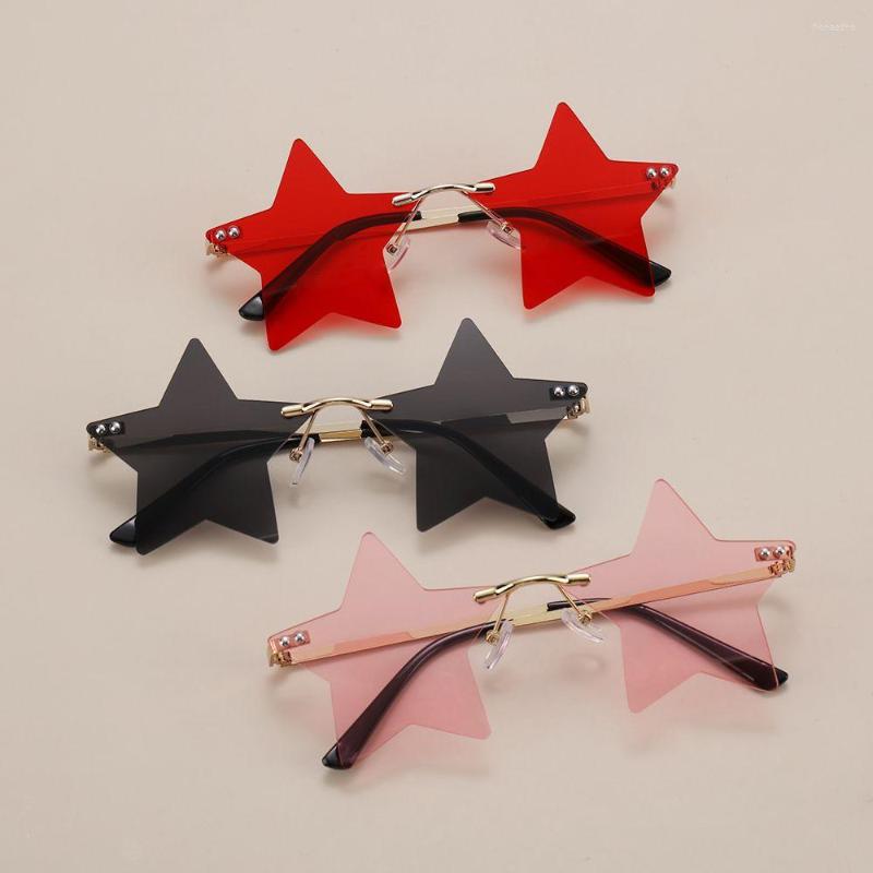 Sunglasses Funny Pentagram Eyewear For Women & Men Christmas Decoration Sun Glasses Rimless Party Star Shape
Sunglasses Funny Pentagram Eyewear For Women & Men Christmas Decoration Sun Glasses Rimless Party Star Shape