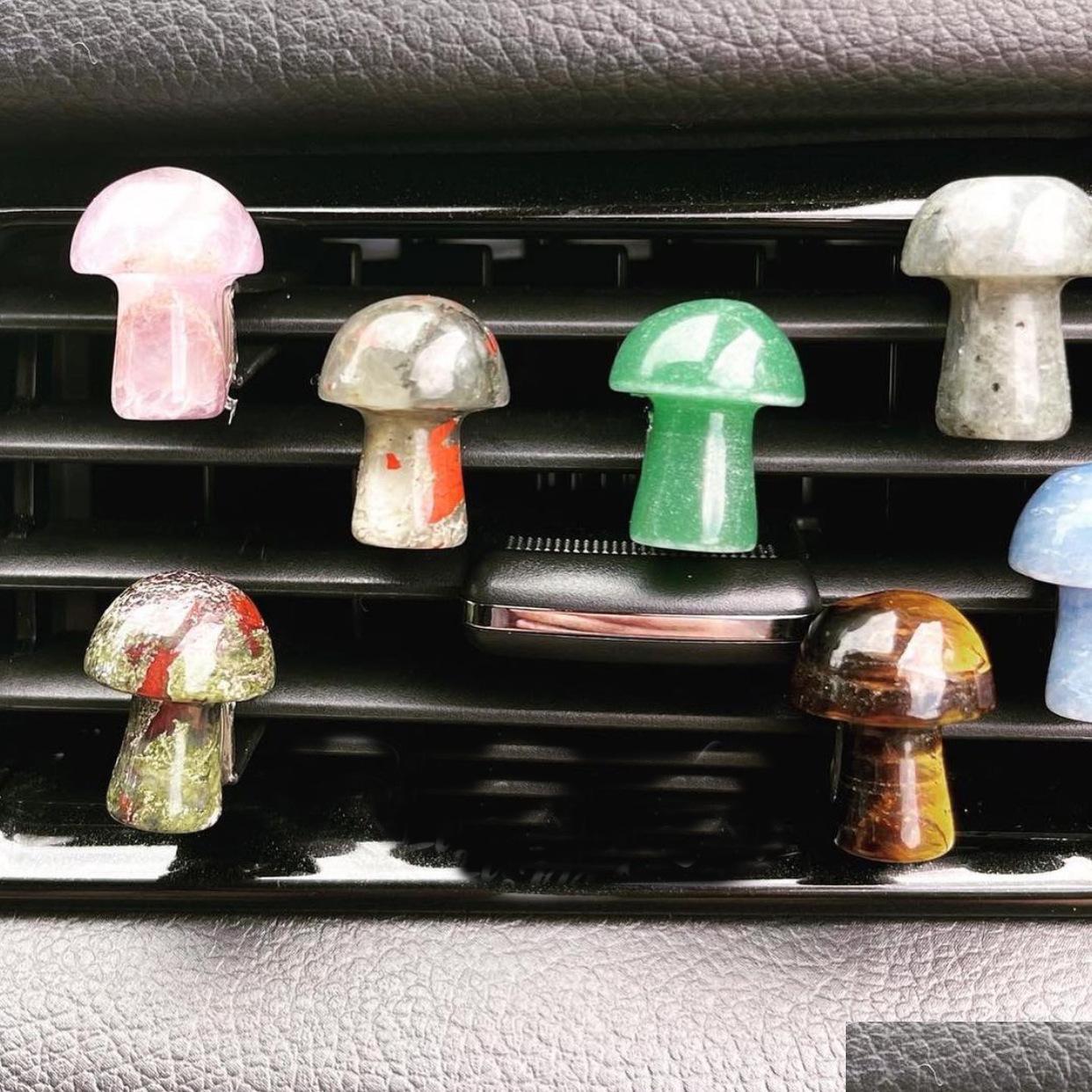 Other Fashion Accessories 2Cm Carving Mini Mushroom Shape Fashion Accessories Quartz Stone Car Air Outlet Trim Clip Crystal Healing D Dhgkb
Other Fashion Accessories 2Cm Carving Mini Mushroom Shape Fashion Accessories Quartz Stone Car Air Outlet Trim Clip Crystal Healing D Dhgkb