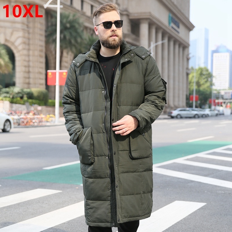 Men's Down Parkas Big size brand Men' large size winter jacket male over the knee thick warm long down coat duck down jacket men oversized 221010, Green
Men's Down Parkas Big size brand Men' large size winter jacket male over the knee thick warm long down coat duck down jacket men oversized 221010, Green