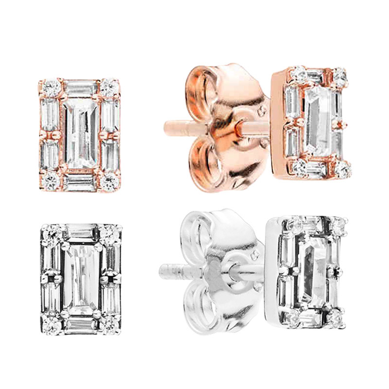 Sparkling Square Halo Stud Earrings Authentic Sterling Silver Wedding Party Jewelry For Women Girls with Original Box for Pandora girlfriend Gift designer Earring
Sparkling Square Halo Stud Earrings Authentic Sterling Silver Wedding Party Jewelry For Women Girls with Original Box for Pandora girlfriend Gift designer Earring