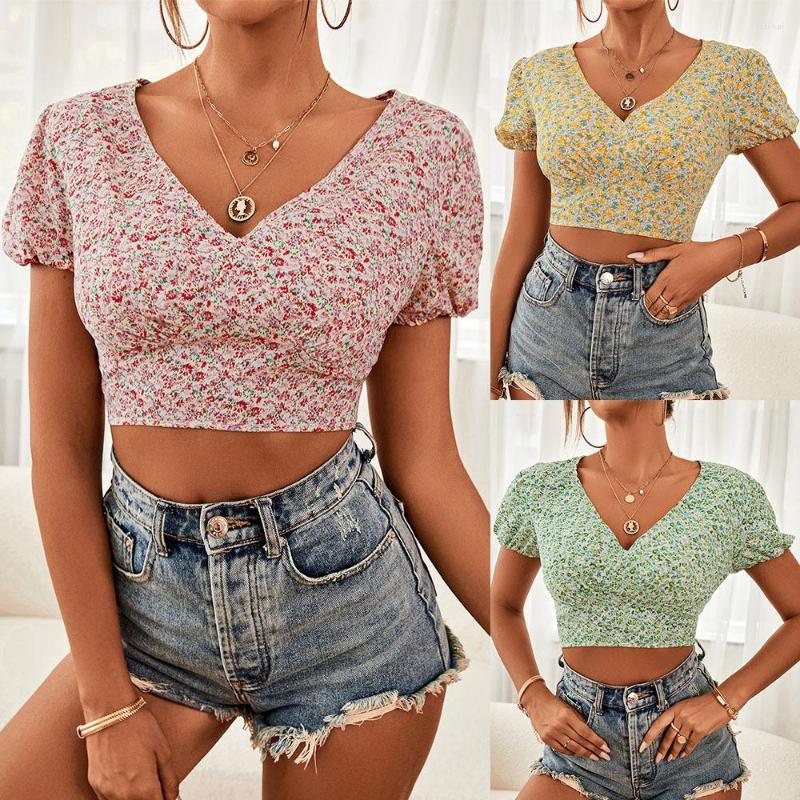 Women' Blouses Blouse Women Summer V-neck Short Sleeve Floral Print Backless Top Tops, Pink
Women' Blouses Blouse Women Summer V-neck Short Sleeve Floral Print Backless Top Tops, Pink