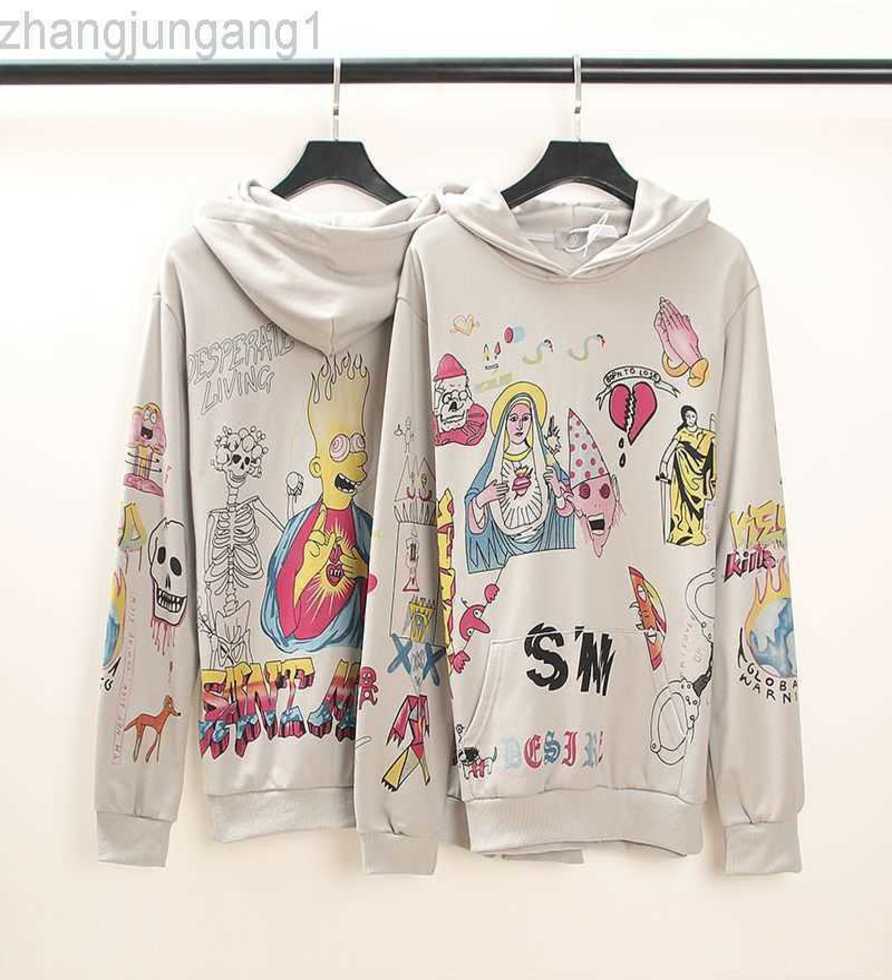22SS Designer Kanyes Saints Hoodie Cartoon Hand-painted Graffiti Hoodie Oversire Ouyang Nana Same Pullover Brand White Sport Black, No sale
22SS Designer Kanyes Saints Hoodie Cartoon Hand-painted Graffiti Hoodie Oversire Ouyang Nana Same Pullover Brand White Sport Black, No sale