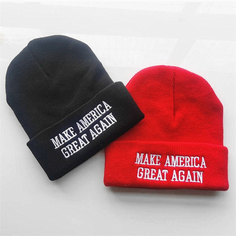 Trump Fall Winter Knitted Beanie Make America Great Again Caps Outdoor Sports Versatile Hats For Men And Women Plain Pure Color RED BLACK, Mix color
Trump Fall Winter Knitted Beanie Make America Great Again Caps Outdoor Sports Versatile Hats For Men And Women Plain Pure Color RED BLACK, Mix color
