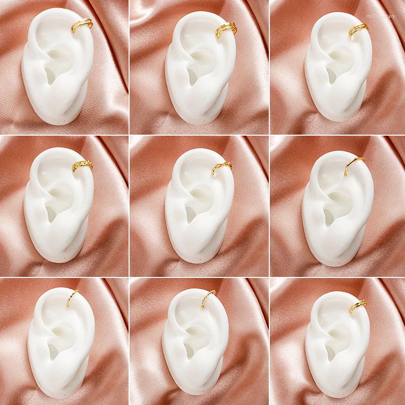Backs Earrings Vintage Simple Chain C-shaped Copper Metal Ear Clip For Women Gold Color Pierced Cuff Kpop Fashion Jewelry 2022
Backs Earrings Vintage Simple Chain C-shaped Copper Metal Ear Clip For Women Gold Color Pierced Cuff Kpop Fashion Jewelry 2022