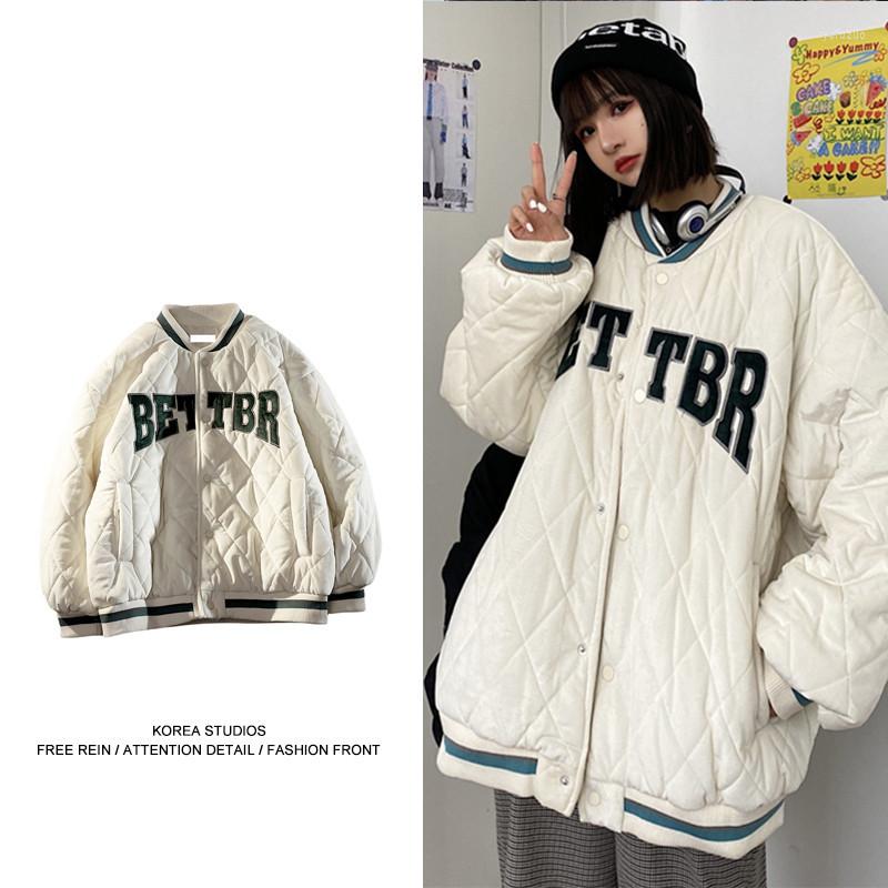 Men's Jackets American Retro Letter Embroidery Coat Baseball Jacket Women's Winter Hip Hop Loose All-match Fashion Top Clothes, Black
Men's Jackets American Retro Letter Embroidery Coat Baseball Jacket Women's Winter Hip Hop Loose All-match Fashion Top Clothes, Black
