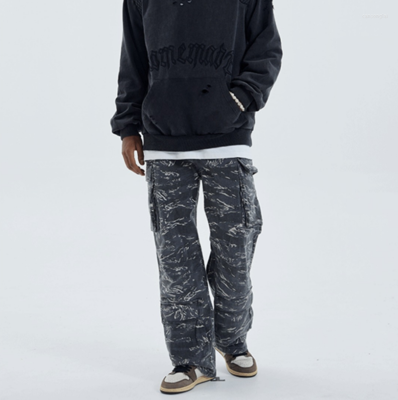 Men' Jeans 2022 Brand Vintage High Street Camouflage Wide-leg Oversize Mens Side Pockets Patchwork Camou Overalls Women Casual De, Black
Men' Jeans 2022 Brand Vintage High Street Camouflage Wide-leg Oversize Mens Side Pockets Patchwork Camou Overalls Women Casual De, Black