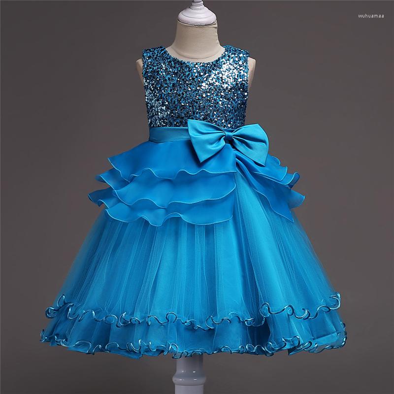 Girl Dresses ABGMEDR Teens Girls Princess Dress Blue Sequins Sleeveless Kids Lacing Ribbons Clothes Children Bow Clothing 2-13Yrs, Champagne
Girl Dresses ABGMEDR Teens Girls Princess Dress Blue Sequins Sleeveless Kids Lacing Ribbons Clothes Children Bow Clothing 2-13Yrs, Champagne
