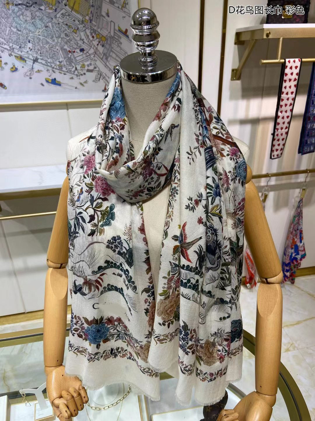 Flower and bird figure long towel 4 colors square scarfs for womens Mens luxurys Pashmina quality Silks Cotton Blend Women Fashion Designers Scarves With box
Flower and bird figure long towel 4 colors square scarfs for womens Mens luxurys Pashmina quality Silks Cotton Blend Women Fashion Designers Scarves With box