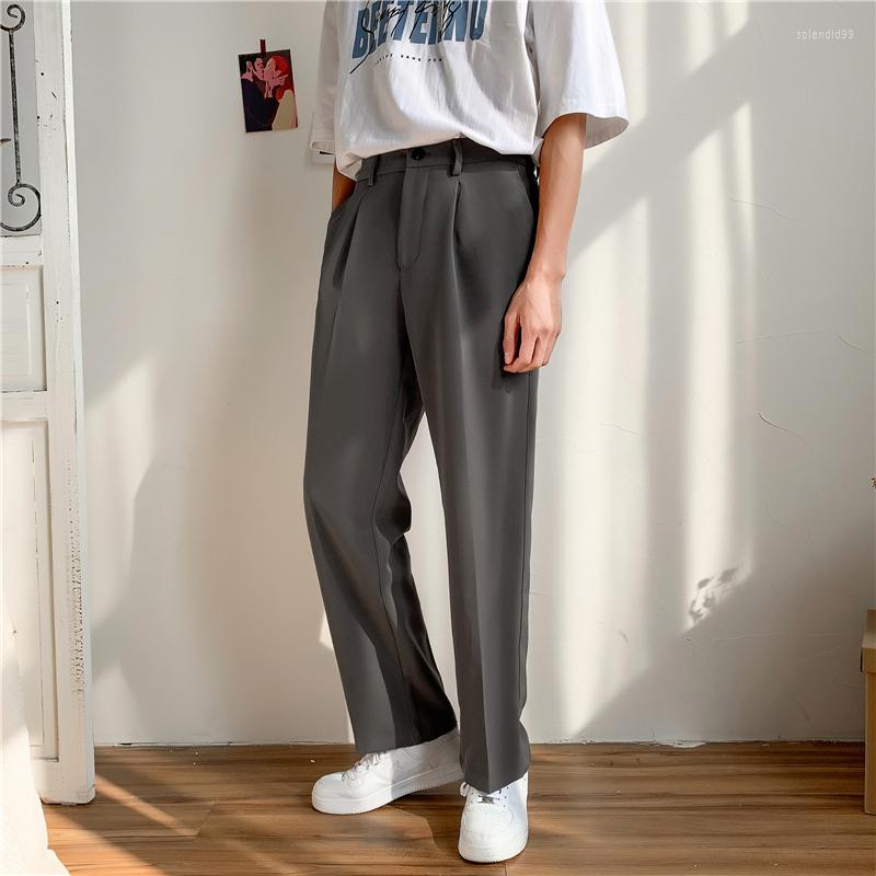 Men's Pants Summer Wide Leg Suit For Mens And Korean Loose Fit Black Grey Khaki Stylish Trendy Korea Streetwear Fashionable
Men's Pants Summer Wide Leg Suit For Mens And Korean Loose Fit Black Grey Khaki Stylish Trendy Korea Streetwear Fashionable