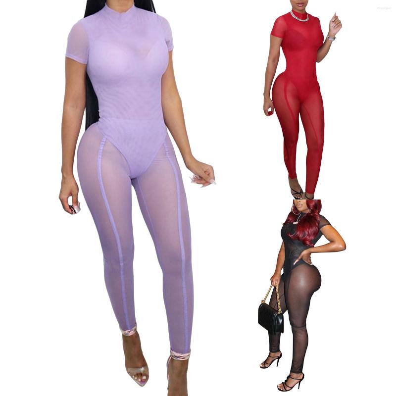 Women' Two Piece Pants Hirigin Fashion Women Sexy Mesh Two-piece Clothes Set Solid Color Short Sleeve Bodysuit And See-through Long Slim, Black
Women' Two Piece Pants Hirigin Fashion Women Sexy Mesh Two-piece Clothes Set Solid Color Short Sleeve Bodysuit And See-through Long Slim, Black