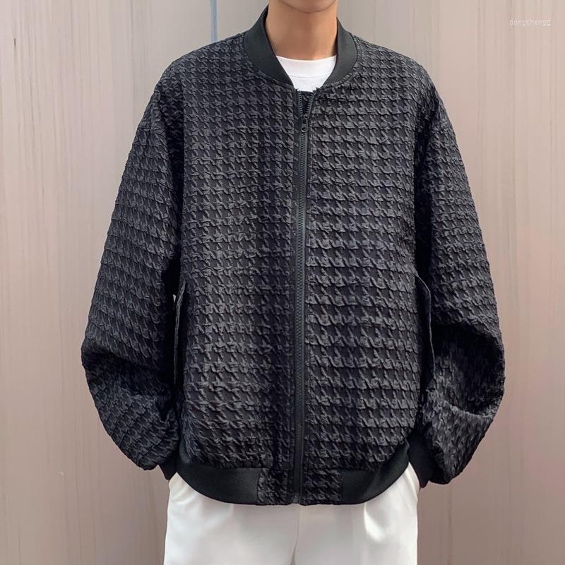Men's Jackets YASUGUOJI Mens Solid Color Houndstooth 2022 Autumn Steetwear Loose Jacket Men Outwear High Quality Casual, Black
Men's Jackets YASUGUOJI Mens Solid Color Houndstooth 2022 Autumn Steetwear Loose Jacket Men Outwear High Quality Casual, Black