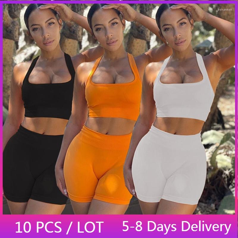 Women' Tracksuits Wholesale Items Sportswear Solid Tracksuit Women Summer Clothes Bodycon Casual Outfits For Crop Top And Biker Shorts Set, Black
Women' Tracksuits Wholesale Items Sportswear Solid Tracksuit Women Summer Clothes Bodycon Casual Outfits For Crop Top And Biker Shorts Set, Black