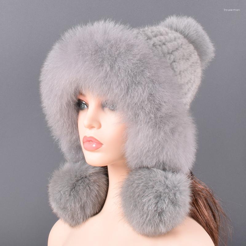 Berets Bomber Hat Natural For Women Knitted Lining Hand-woven Fashion Warmth Pompom Winter Real Hats LadyBerets BeretsBerets, Black
Berets Bomber Hat Natural For Women Knitted Lining Hand-woven Fashion Warmth Pompom Winter Real Hats LadyBerets BeretsBerets, Black