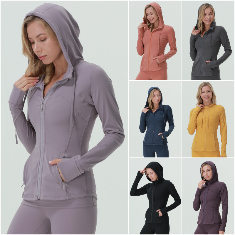 LL-0203 Hooded Fitness Wear Womens Sportswear Yoga Outfit Outer Jackets Outdoor Apparel Casual Adult Running Exercise Long Sleeve Tops Zipper, Purple
LL-0203 Hooded Fitness Wear Womens Sportswear Yoga Outfit Outer Jackets Outdoor Apparel Casual Adult Running Exercise Long Sleeve Tops Zipper, Purple