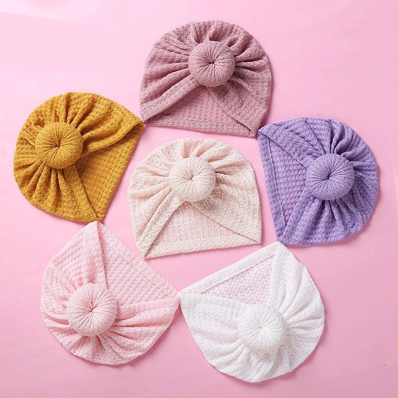 Infant Comfortable Breathable Knitting Hats Solid Color Handmade Donut Baby Girls Caps Newborn Headwear Birthday Gifts
Infant Comfortable Breathable Knitting Hats Solid Color Handmade Donut Baby Girls Caps Newborn Headwear Birthday Gifts