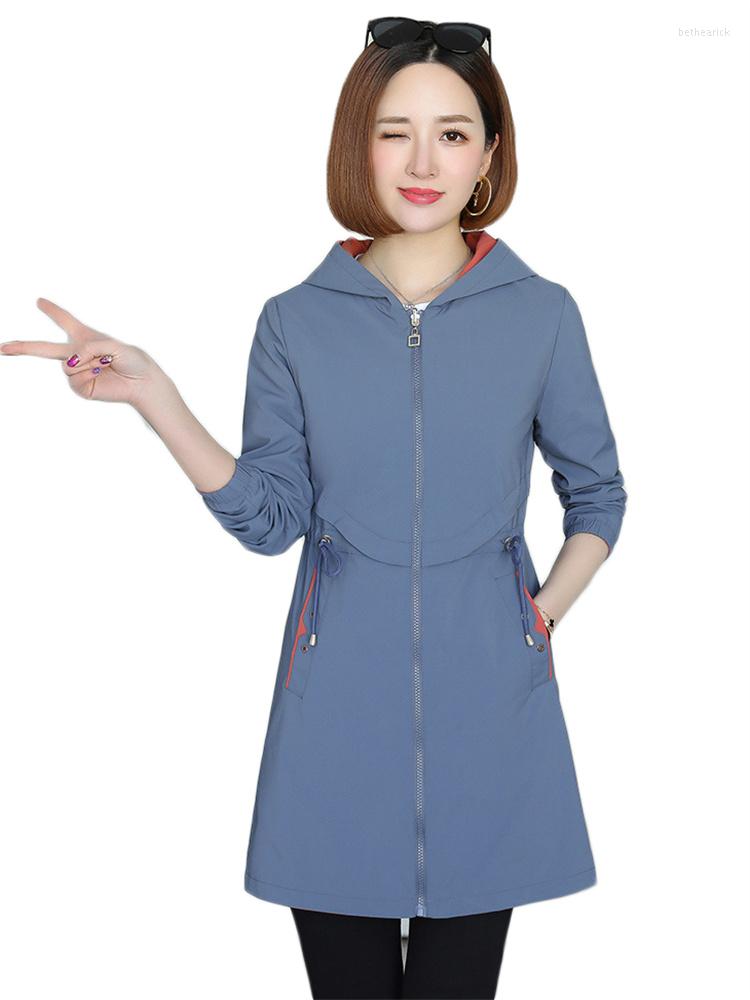 Women' Trench Coats Double Face Wear Coat Women Mid Long Windbreaker 2022 Spring Autumn Fashion Casual Small Girls Hooded Baseball Jacket, Black
Women' Trench Coats Double Face Wear Coat Women Mid Long Windbreaker 2022 Spring Autumn Fashion Casual Small Girls Hooded Baseball Jacket, Black