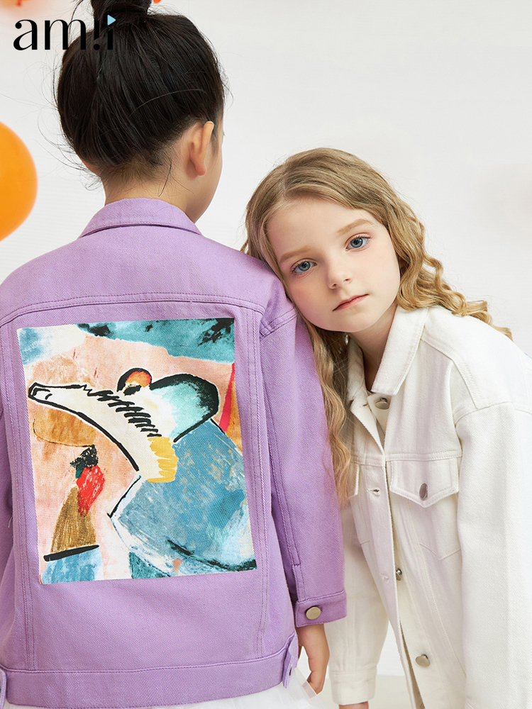 Jackets amii kids Girls Denim Autumn Single Breasted Casual Short for Children Loose Coat Teenager Clothes 22120070 221010, Purple a
Jackets amii kids Girls Denim Autumn Single Breasted Casual Short for Children Loose Coat Teenager Clothes 22120070 221010, Purple a