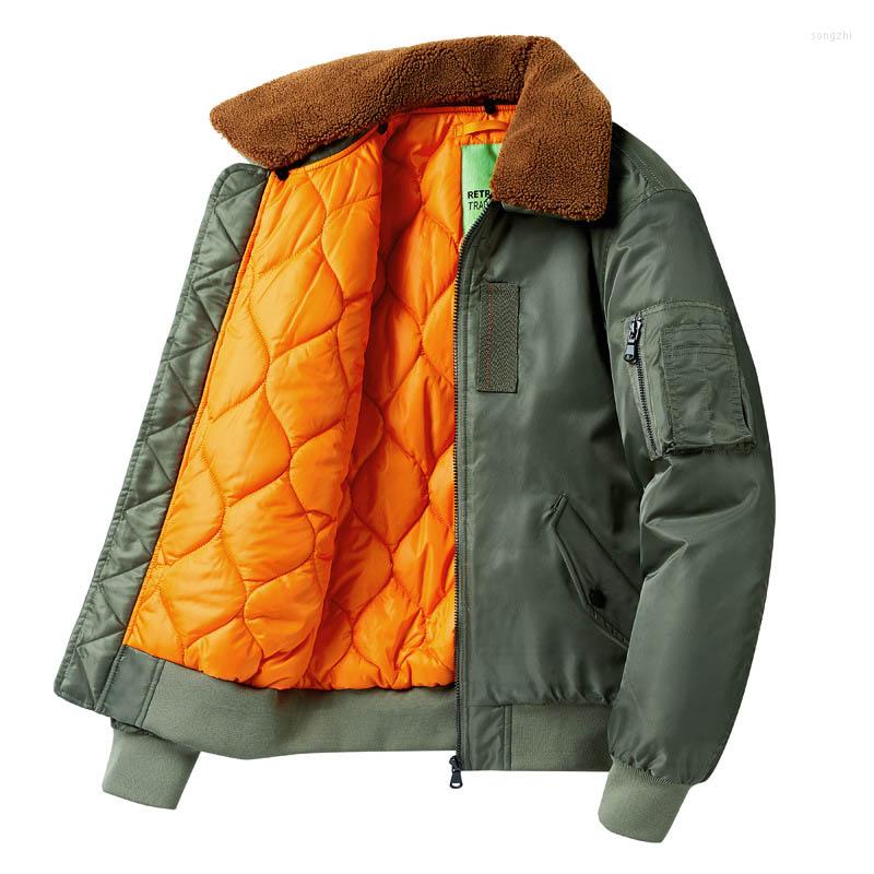 Men's Jackets Mcikkny Men Winter Warm Cargo Bomber Fur Collar Thermal Vintage Outwear Coats Multi Pockets, Black
Men's Jackets Mcikkny Men Winter Warm Cargo Bomber Fur Collar Thermal Vintage Outwear Coats Multi Pockets, Black
