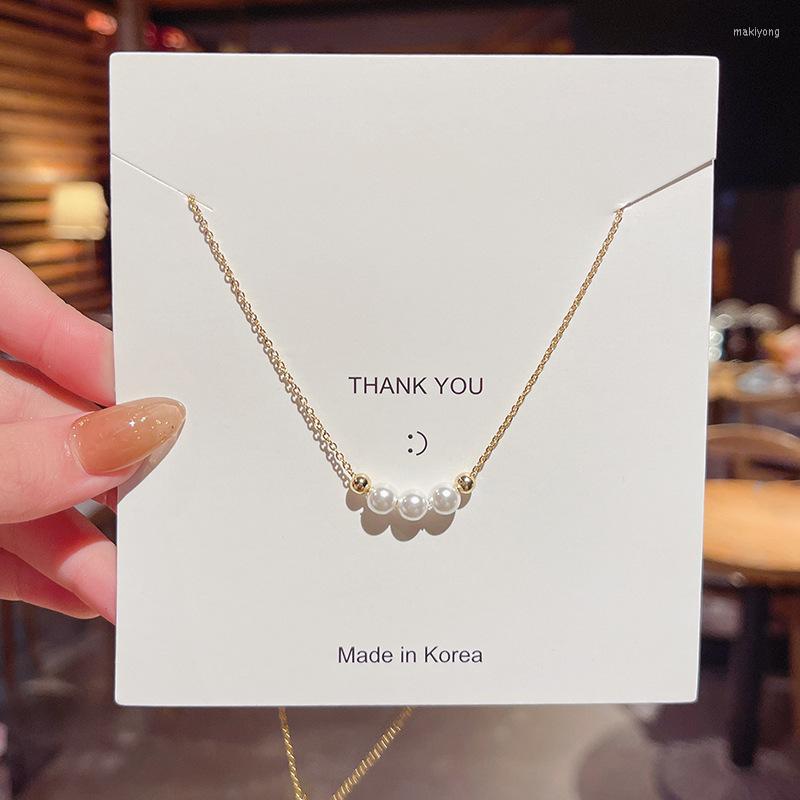 Pendant Necklaces Elegant Pearls Gold Plated Stainless Steel Choker Women Korean Fashion Jewelry Accessories 2022 YNC184
Pendant Necklaces Elegant Pearls Gold Plated Stainless Steel Choker Women Korean Fashion Jewelry Accessories 2022 YNC184