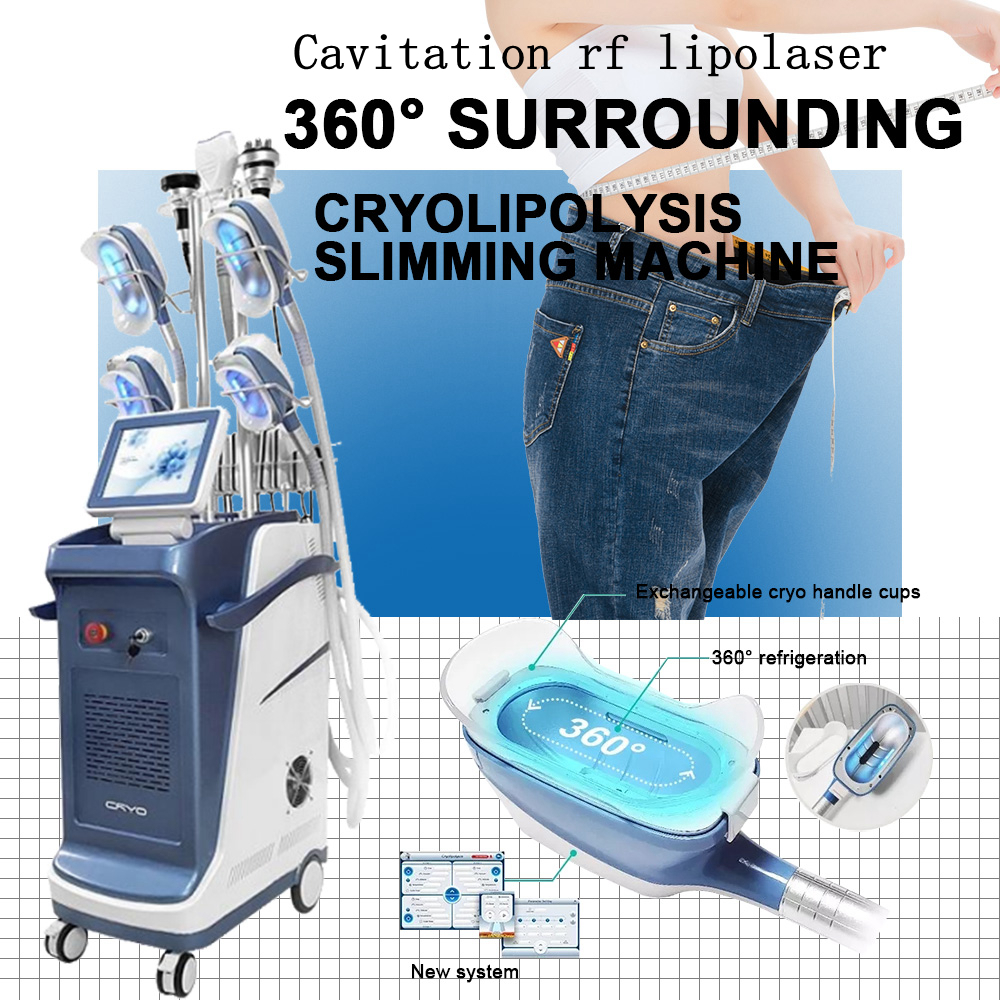 Whole Body Cryolipolysis Cryotherapy Machine Fat Freeze Weight Reduction Slimming Equipment Cavitation Fat Burner Device Double Chin Remover Handle 
Whole Body Cryolipolysis Cryotherapy Machine Fat Freeze Weight Reduction Slimming Equipment Cavitation Fat Burner Device Double Chin Remover Handle