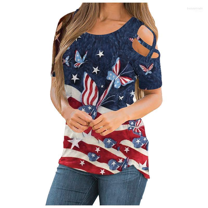 Women' T Shirts Women' T-Shirt Independence Day Printed Tshirt Women Plus Size Harajuku Shirt O-neck Short Sleeve Casual Pullover, Blue 
Women' T Shirts Women' T-Shirt Independence Day Printed Tshirt Women Plus Size Harajuku Shirt O-neck Short Sleeve Casual Pullover, Blue