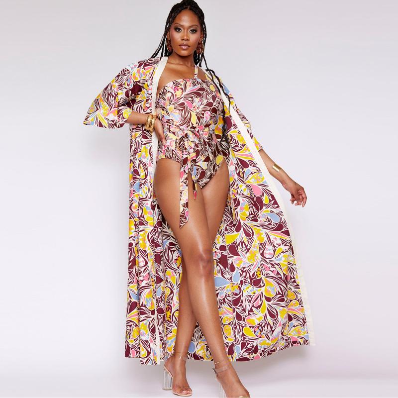 Women' Tracksuits Fashion Tie Dye Long Sleeve Coats Tops And Skinny Bodysuits Playsuits Summer Women Two Piece Set Swimsuits, Multi
Women' Tracksuits Fashion Tie Dye Long Sleeve Coats Tops And Skinny Bodysuits Playsuits Summer Women Two Piece Set Swimsuits, Multi