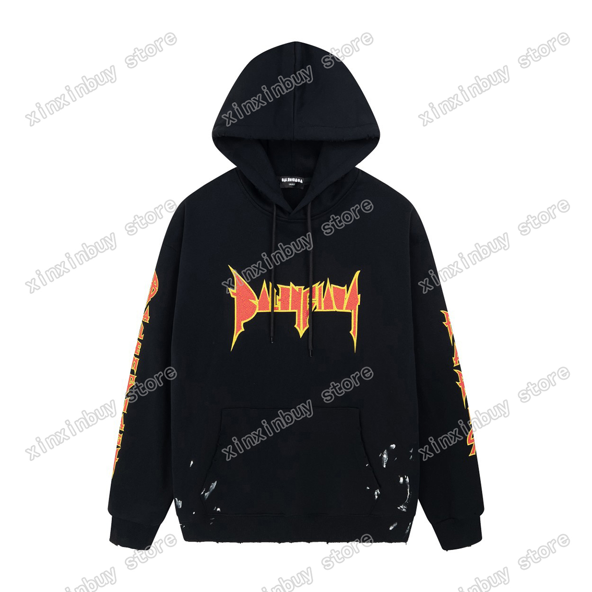 xinxinbuy Men designer Hoodie sweater DESTROYED letter flame print Paris women black Apricot yellow XS-2XL, 01
xinxinbuy Men designer Hoodie sweater DESTROYED letter flame print Paris women black Apricot yellow XS-2XL, 01