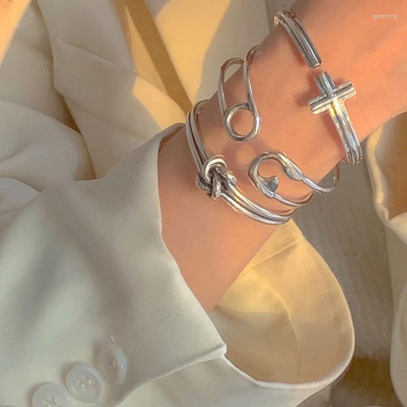 Bangle 2022 Vintage Cross Pin Knotted Bracelet Fashion Trendy Elegant Party Jewelry Birthday Gifts Bangles For Women
Bangle 2022 Vintage Cross Pin Knotted Bracelet Fashion Trendy Elegant Party Jewelry Birthday Gifts Bangles For Women