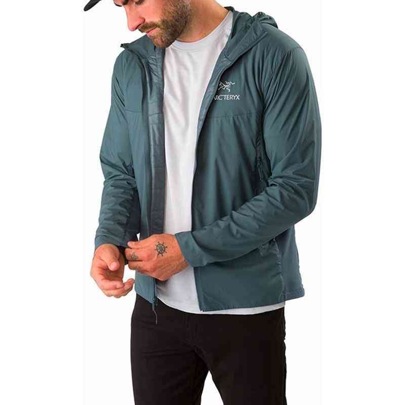DHL Canada Brand Jackets Designer Arcterys Coats Cotton Suit Atom Sl Hoody Men's Lightweight Breathable Hooded Warm Cotton Suit 17305, Neptune/dark grey
DHL Canada Brand Jackets Designer Arcterys Coats Cotton Suit Atom Sl Hoody Men's Lightweight Breathable Hooded Warm Cotton Suit 17305, Neptune/dark grey