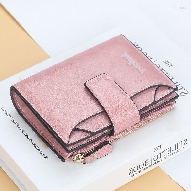 Wallets Short For Women Coin Pocket High Quality Pu Leather Card Holder Ladies Purse Top Women's, Black wallet
Wallets Short For Women Coin Pocket High Quality Pu Leather Card Holder Ladies Purse Top Women's, Black wallet