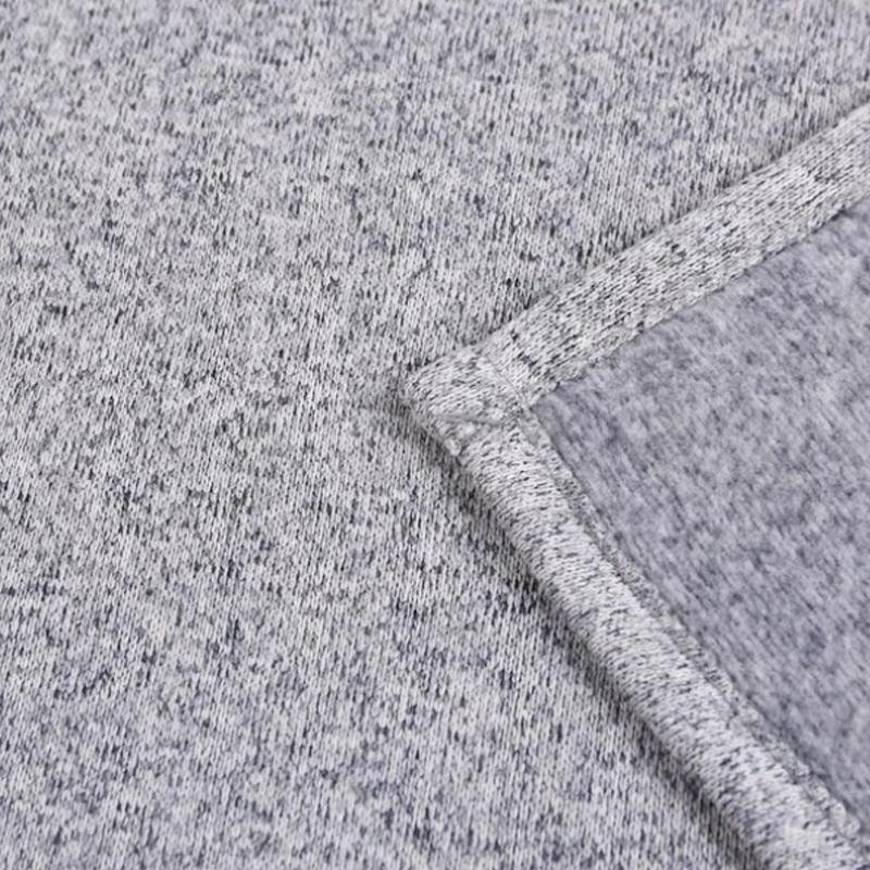 Sublimation Polyster Blanket 50x60inch Blank Grey Jersey Sweater Fleece Blankets DIY Printing Sofa Bed Rug7632330