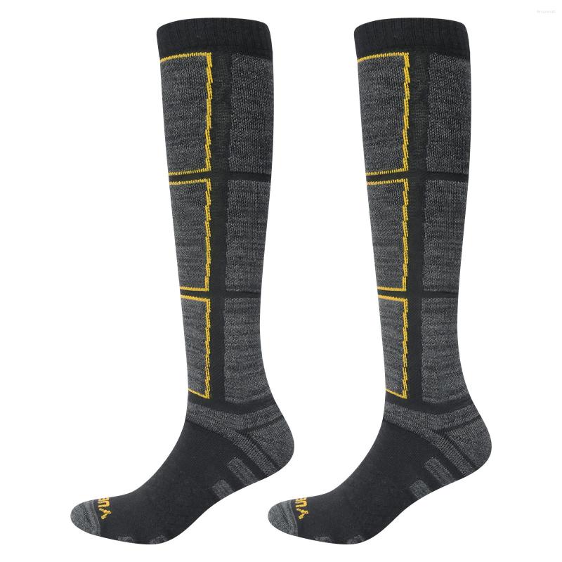 Sports Socks Men Cushion Cotton Warm Thicken Comfortable Knee High Skiing Snowboarding Winter, 1pairgrey
Sports Socks Men Cushion Cotton Warm Thicken Comfortable Knee High Skiing Snowboarding Winter, 1pairgrey