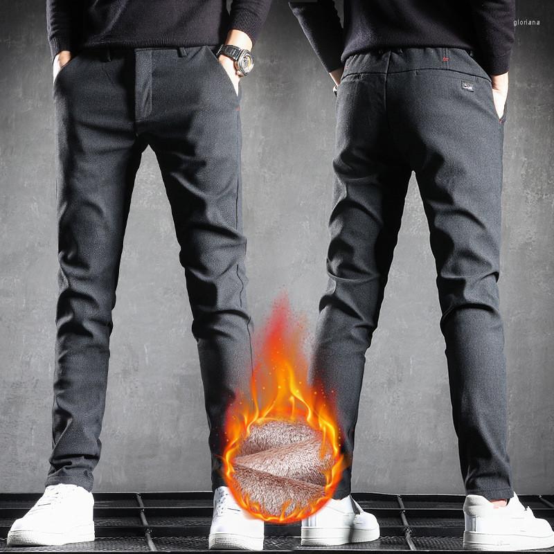Men's Pants Warm Thicken Winter Men Straight Regular Fit Black Trousers For Male Business Formal Suit, 1953 gray
Men's Pants Warm Thicken Winter Men Straight Regular Fit Black Trousers For Male Business Formal Suit, 1953 gray