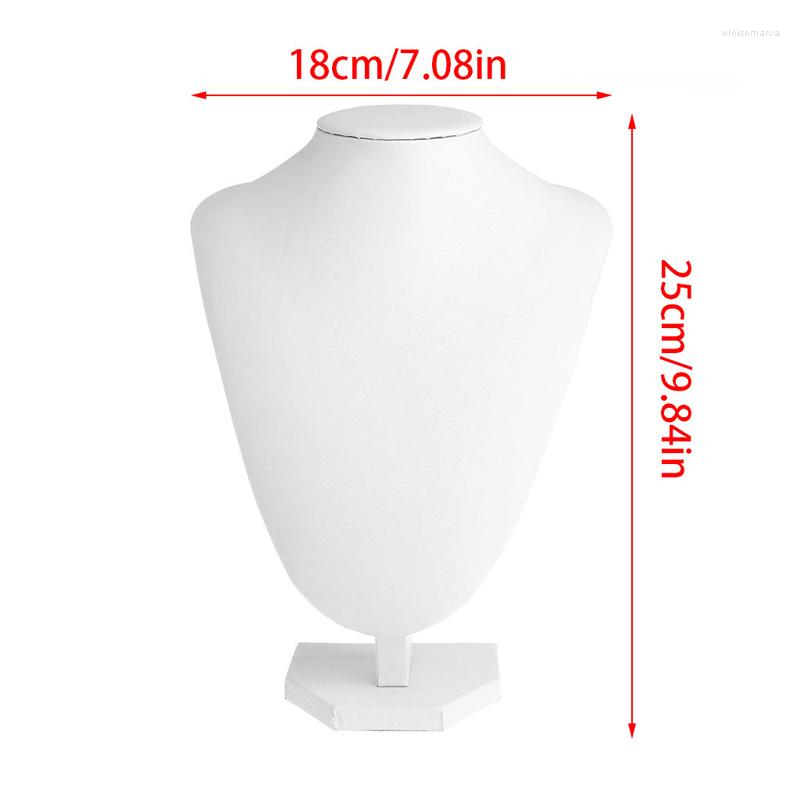 Jewelry Pouches Small Faux Leather Necklace Display Model Bust Stand Mannequin Organizer Displays Rack
Jewelry Pouches Small Faux Leather Necklace Display Model Bust Stand Mannequin Organizer Displays Rack